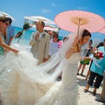 beach wedding in tulum mexico